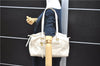 Auth LOUIS VUITTON Monogram Empreinte Anspire Shoulder Hand Bag White LV 7521C