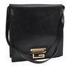 Authentic GUCCI Vintage Shoulder Hand Bag Purse Leather Black 7521F