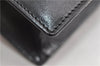 Authentic GUCCI Vintage Shoulder Hand Bag Purse Leather Black 7521F