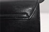Authentic GUCCI Vintage Shoulder Hand Bag Purse Leather Black 7521F