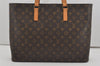 Authentic Louis Vuitton Monogram Luco Shoulder Tote Bag M51155 LV 7521I