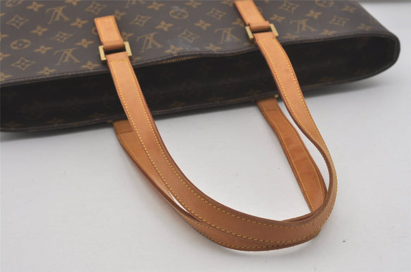 Authentic Louis Vuitton Monogram Luco Shoulder Tote Bag M51155 LV 7521I