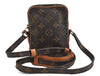 Auth LOUIS VUITTON Monogram Mini Poche Danube Shoulder Cross Bag M45268 LV 7524C