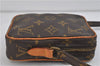 Auth LOUIS VUITTON Monogram Mini Poche Danube Shoulder Cross Bag M45268 LV 7524C