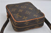 Auth LOUIS VUITTON Monogram Mini Poche Danube Shoulder Cross Bag M45268 LV 7524C