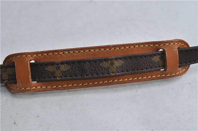 Auth LOUIS VUITTON Monogram Mini Poche Danube Shoulder Cross Bag M45268 LV 7524C