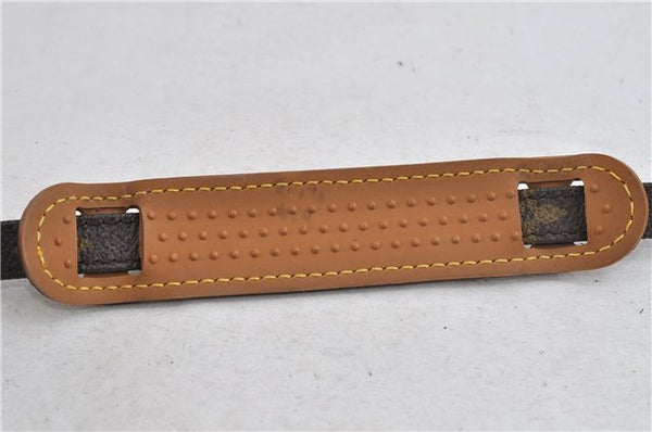 Auth LOUIS VUITTON Monogram Mini Poche Danube Shoulder Cross Bag M45268 LV 7524C