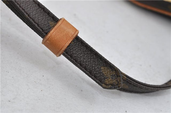 Auth LOUIS VUITTON Monogram Mini Poche Danube Shoulder Cross Bag M45268 LV 7524C