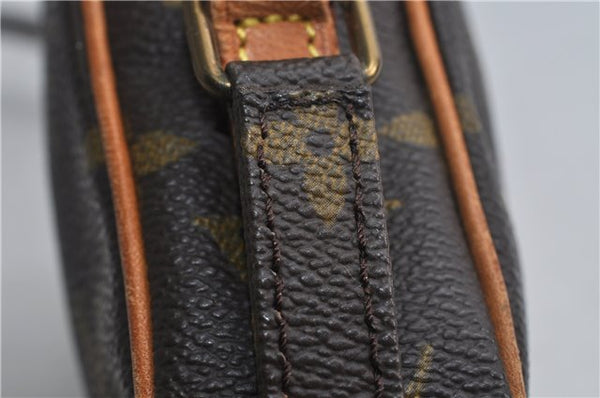 Auth LOUIS VUITTON Monogram Mini Poche Danube Shoulder Cross Bag M45268 LV 7524C