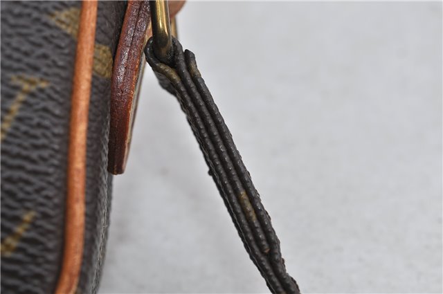 Auth LOUIS VUITTON Monogram Mini Poche Danube Shoulder Cross Bag M45268 LV 7524C