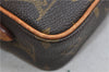Auth LOUIS VUITTON Monogram Mini Poche Danube Shoulder Cross Bag M45268 LV 7524C
