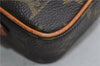 Auth LOUIS VUITTON Monogram Mini Poche Danube Shoulder Cross Bag M45268 LV 7524C