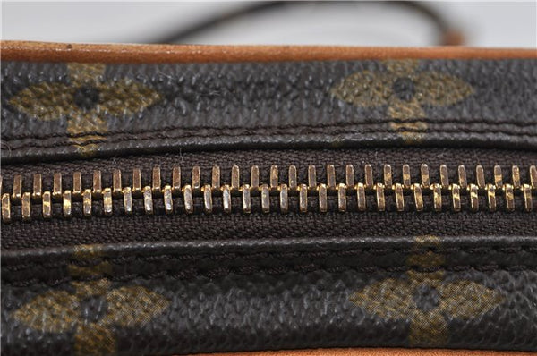 Auth LOUIS VUITTON Monogram Mini Poche Danube Shoulder Cross Bag M45268 LV 7524C