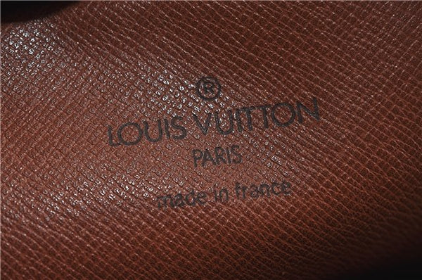 Auth LOUIS VUITTON Monogram Mini Poche Danube Shoulder Cross Bag M45268 LV 7524C
