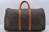 Authentic Louis Vuitton Monogram Keepall 45 Travel Boston Bag M41428 LV 7525D
