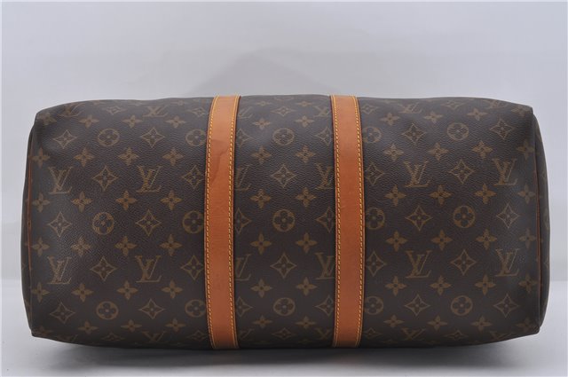 Authentic Louis Vuitton Monogram Keepall 45 Travel Boston Bag M41428 LV 7525D