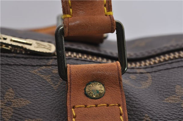 Authentic Louis Vuitton Monogram Keepall 45 Travel Boston Bag M41428 LV 7525D