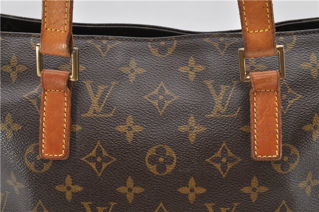 Authentic Louis Vuitton Monogram Cabas Piano Tote Bag M51148 LV 7526D