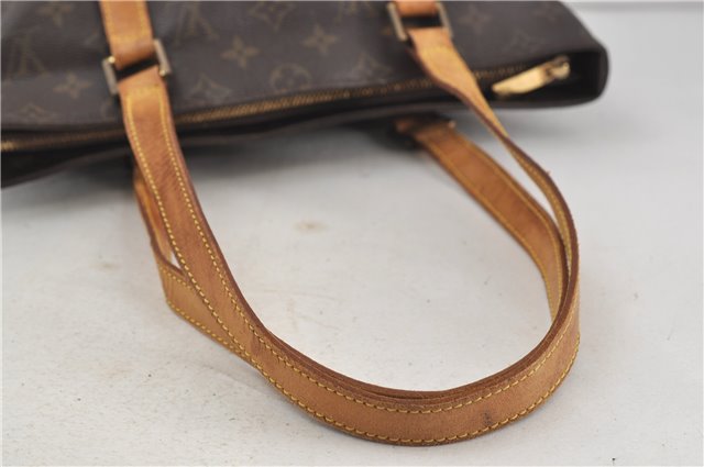 Authentic Louis Vuitton Monogram Cabas Piano Tote Bag M51148 LV 7528D