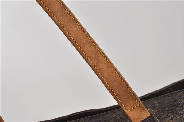 Authentic Louis Vuitton Monogram Cabas Piano Tote Bag M51148 LV 7528D