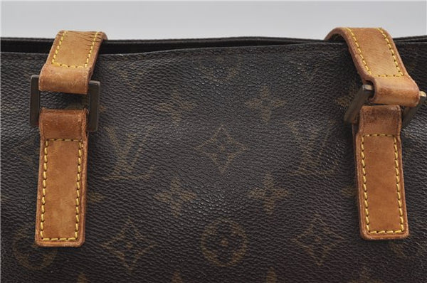 Authentic Louis Vuitton Monogram Cabas Piano Tote Bag M51148 LV 7528D