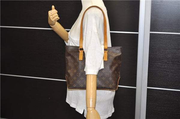 Authentic Louis Vuitton Monogram Cabas Piano Tote Bag M51148 LV 7528D