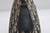 Authentic Christian Dior Trotter Shoulder Bag Purse Canvas Leather Blue 7528I
