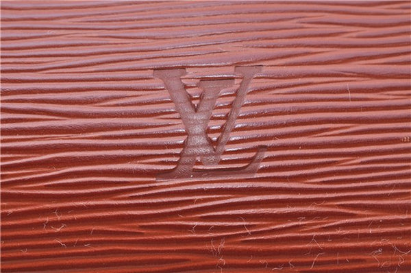 Authentic Louis Vuitton Epi Duplex Shoulder Hand Brown M52423 LV 7532D