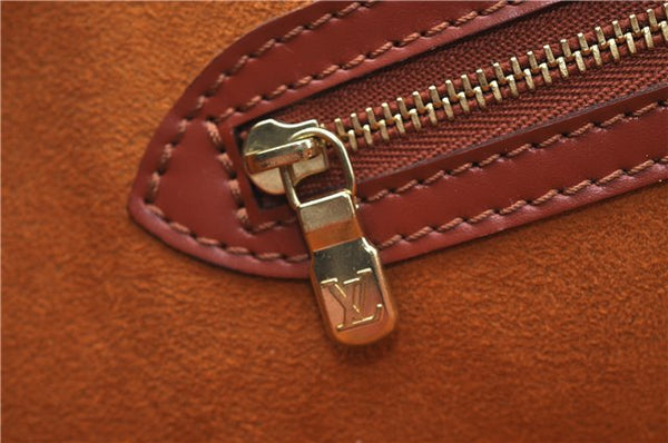 Authentic Louis Vuitton Epi Duplex Shoulder Hand Brown M52423 LV 7532D