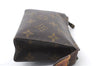 Auth LOUIS VUITTON Monogram Poche Toilette 15 Cosmetics Pouch M47546 LV 7537C