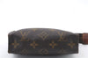 Auth LOUIS VUITTON Monogram Poche Toilette 15 Cosmetics Pouch M47546 LV 7537C