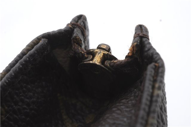 Auth LOUIS VUITTON Monogram Poche Toilette 15 Cosmetics Pouch M47546 LV 7537C