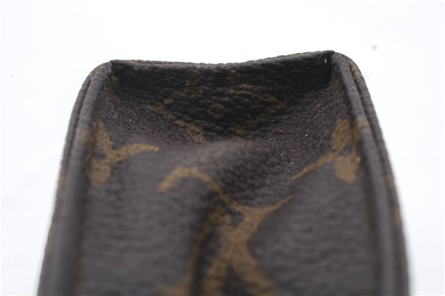 Auth LOUIS VUITTON Monogram Poche Toilette 15 Cosmetics Pouch M47546 LV 7537C