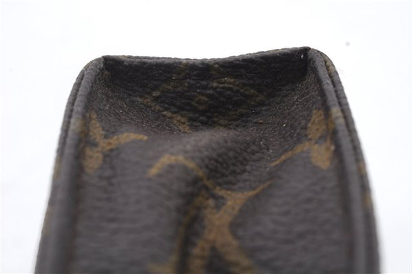 Auth LOUIS VUITTON Monogram Poche Toilette 15 Cosmetics Pouch M47546 LV 7537C