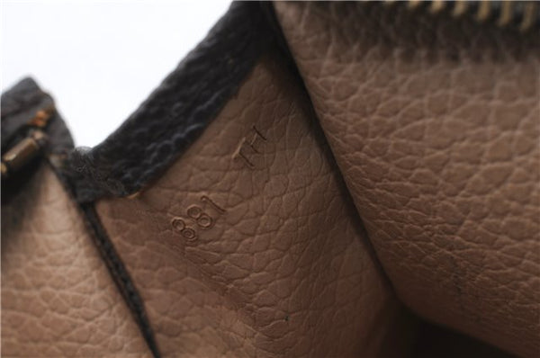 Auth LOUIS VUITTON Monogram Poche Toilette 15 Cosmetics Pouch M47546 LV 7537C