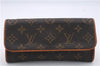 Authentic Louis Vuitton Monogram Pochette Twin PM Shoulder Bag M51854 LV 7538D