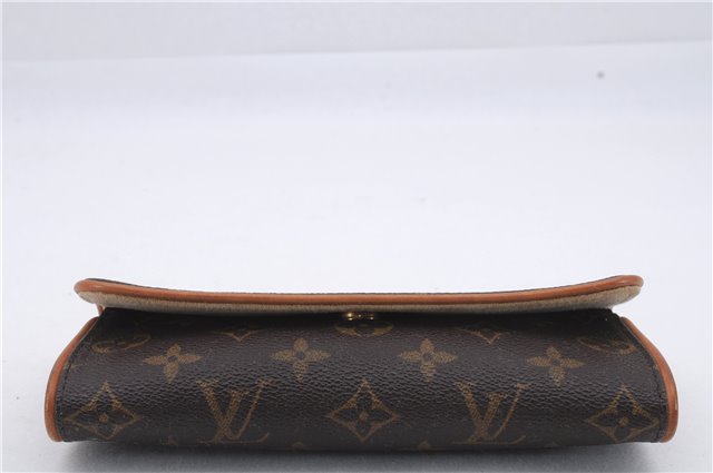 Authentic Louis Vuitton Monogram Pochette Twin PM Shoulder Bag M51854 LV 7538D
