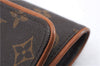 Authentic Louis Vuitton Monogram Pochette Twin PM Shoulder Bag M51854 LV 7538D
