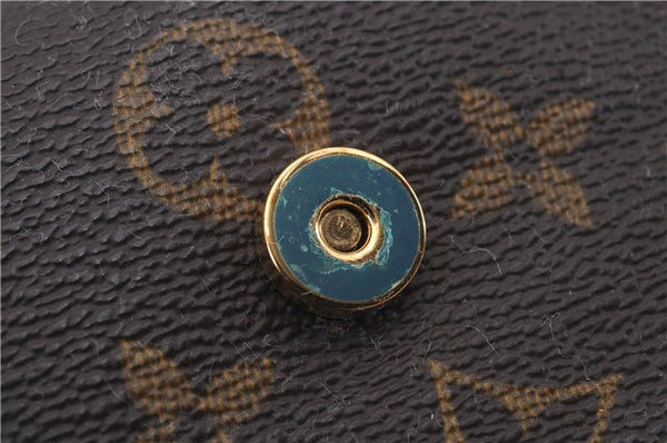 Authentic Louis Vuitton Monogram Pochette Twin PM Shoulder Bag M51854 LV 7538D