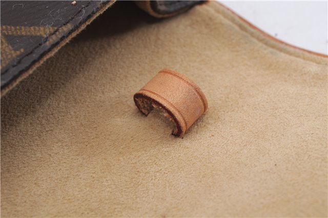 Authentic Louis Vuitton Monogram Pochette Twin PM Shoulder Bag M51854 LV 7538D