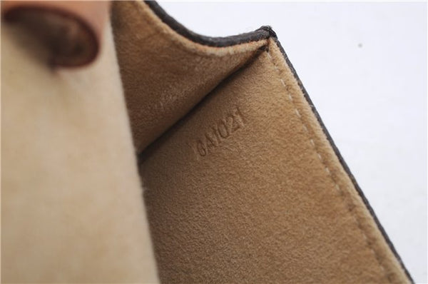 Authentic Louis Vuitton Monogram Pochette Twin PM Shoulder Bag M51854 LV 7538D