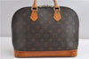 Authentic Louis Vuitton Monogram Alma Hand Bag Purse M51130 LV 7538F