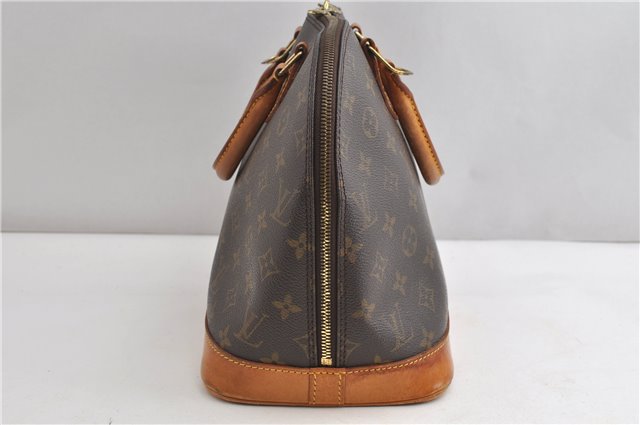 Authentic Louis Vuitton Monogram Alma Hand Bag Purse M51130 LV 7538F
