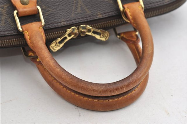 Authentic Louis Vuitton Monogram Alma Hand Bag Purse M51130 LV 7538F