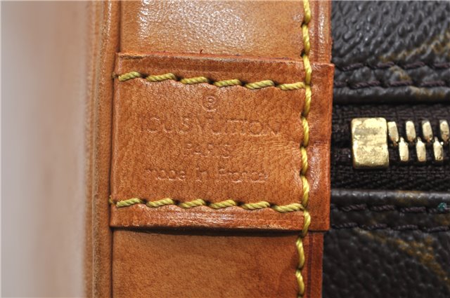 Authentic Louis Vuitton Monogram Alma Hand Bag Purse M51130 LV 7538F