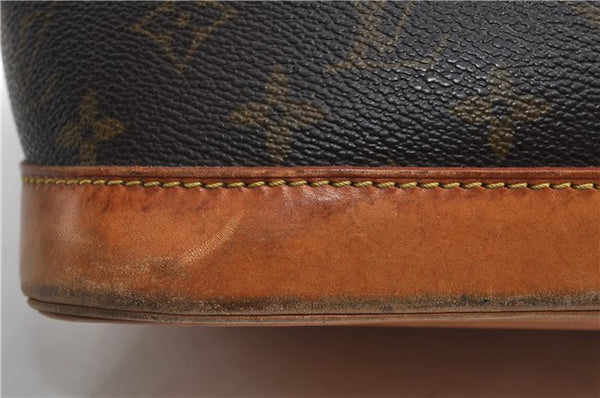 Authentic Louis Vuitton Monogram Alma Hand Bag Purse M51130 LV 7538F