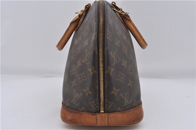 Authentic Louis Vuitton Monogram Alma Hand Bag M51130 LV 7541D