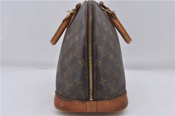 Authentic Louis Vuitton Monogram Alma Hand Bag M51130 LV 7541D