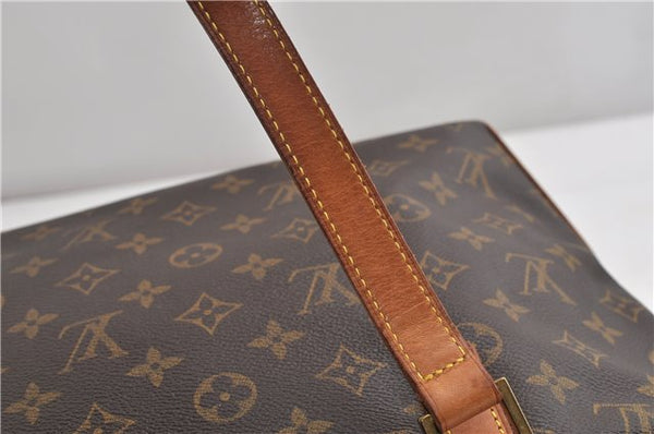 Authentic Louis Vuitton Monogram Cabas Piano Shoulder Tote Bag M51148 LV 7541F