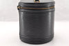 Authentic Louis Vuitton Epi Cannes Cosmetic Hand Bag Purse Black M48032 LV 7542I